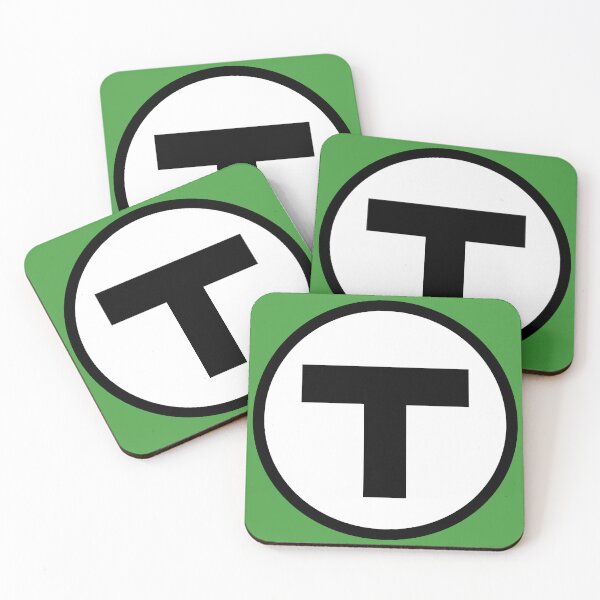 Item preview, Boston Mass MBTA T Green designed and sold by dsgfx.