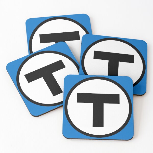 Item preview, Boston Mass MBTA T Blue designed and sold by dsgfx.
