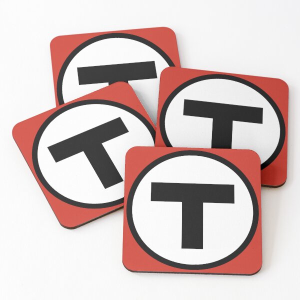 Item preview, Boston Mass MBTA T Red designed and sold by dsgfx.