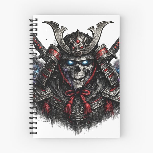 Item preview, Samurai Skull Warrior Gothic Streetwear designed and sold by Ghost Of Chill.