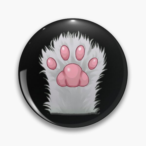 Item preview, Fluffy Cat Paw Print Toe Beans Cute designed and sold by OlyvieArt.