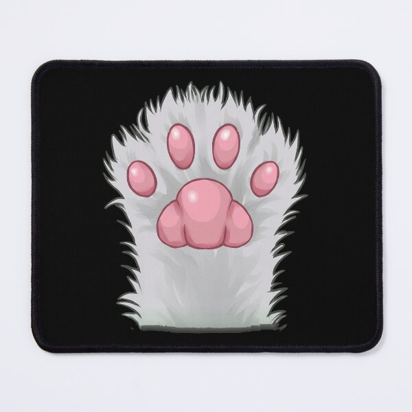 Item preview, Fluffy Cat Paw Print Toe Beans Cute designed and sold by OlyvieArt.