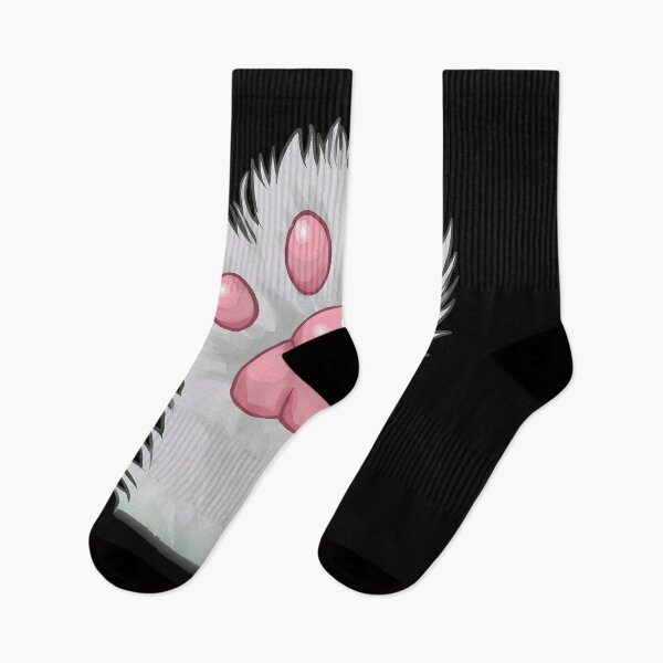 Item preview, Fluffy Cat Paw Print Toe Beans Cute designed and sold by OlyvieArt.