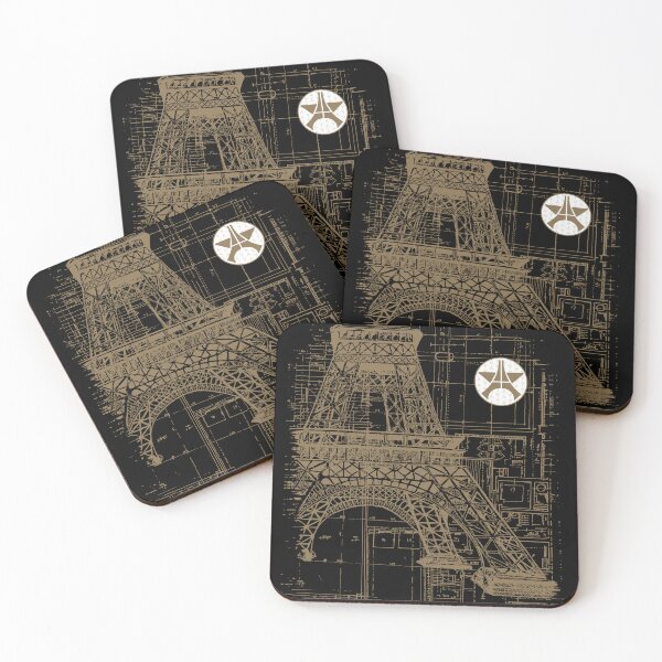 Item preview, Eiffel Design PSG Logo Gold designed and sold by Indepp.