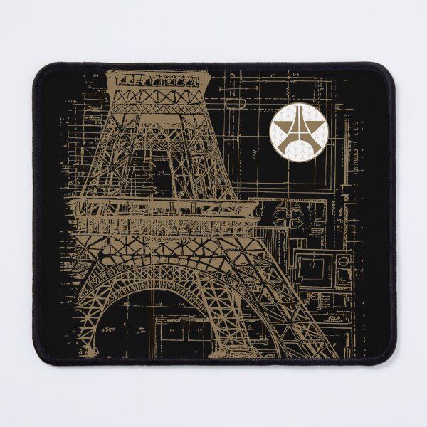 Item preview, Eiffel Design PSG Logo Gold designed and sold by Indepp.