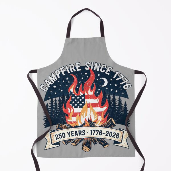 Item preview, Campfire Since 1776 - 250 Years American Flag Vintage designed and sold by CF_VintageDesign.