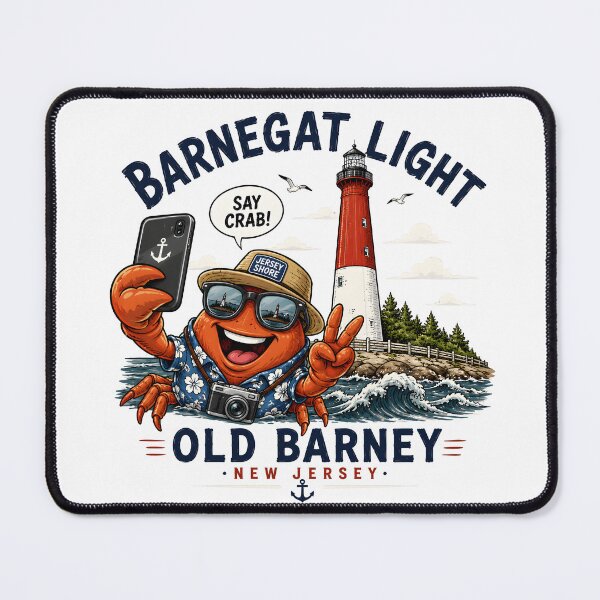 Item preview, Funny Barnegat Light Crab Selfie Old Barney Beach Design Funny Gifts designed and sold by BadhbhLoot.