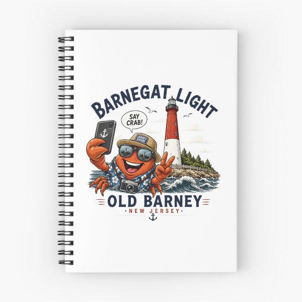 Item preview, Funny Barnegat Light Crab Selfie Old Barney Beach Design Funny Gifts designed and sold by BadhbhArt.