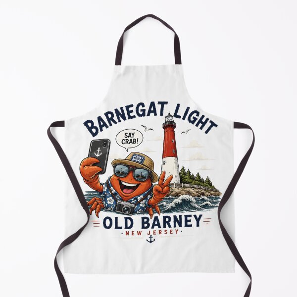 Item preview, Funny Barnegat Light Crab Selfie Old Barney Beach Design Funny Gifts designed and sold by BadhbhArt.