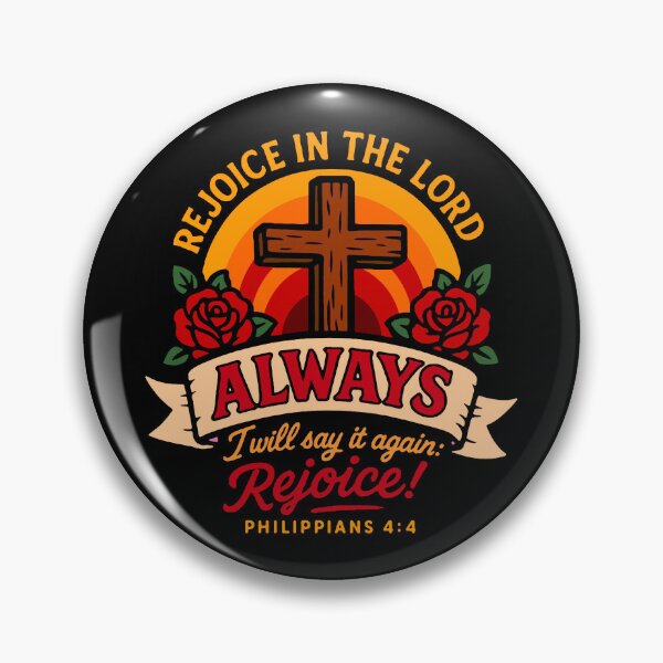 Item preview, Philippians 4:4 Rejoice in the Lord always designed and sold by plushism.