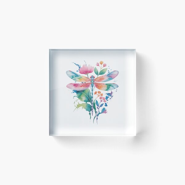 Item preview, Earth Day Beautiful Dragonfly Watercolor Art Insect Lover designed and sold by sailorjessiArt.