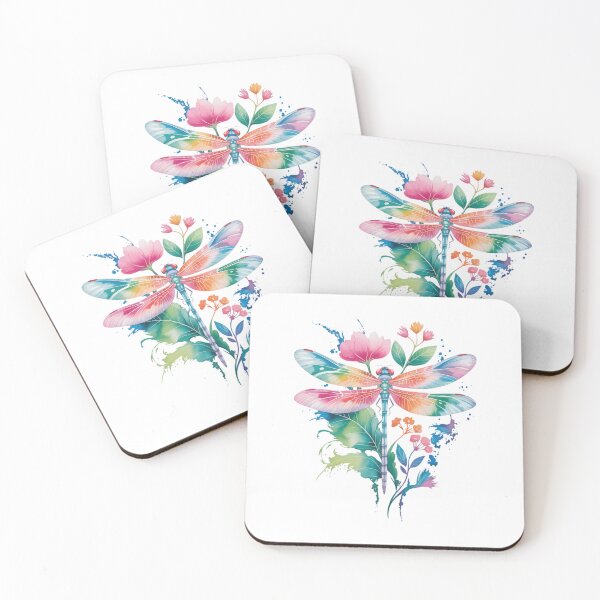 Item preview, Earth Day Beautiful Dragonfly Watercolor Art Insect Lover designed and sold by sailorjessiArt.