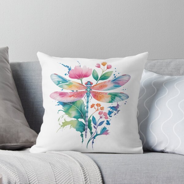 Item preview, Earth Day Beautiful Dragonfly Watercolor Art Insect Lover designed and sold by sailorjessiArt.