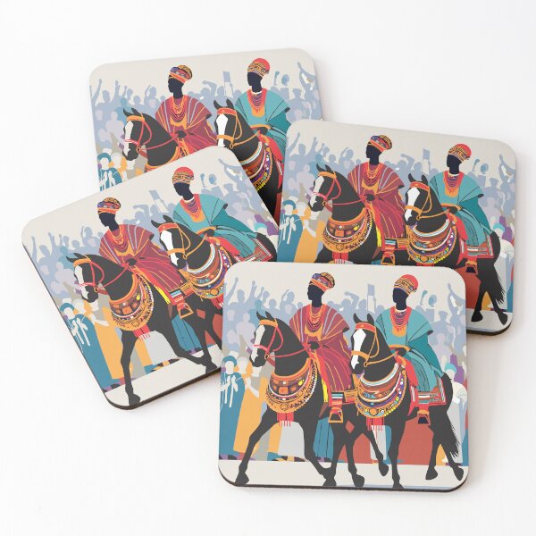 Item preview, African Ojude Oba Festival Art designed and sold by Henriz Creative.