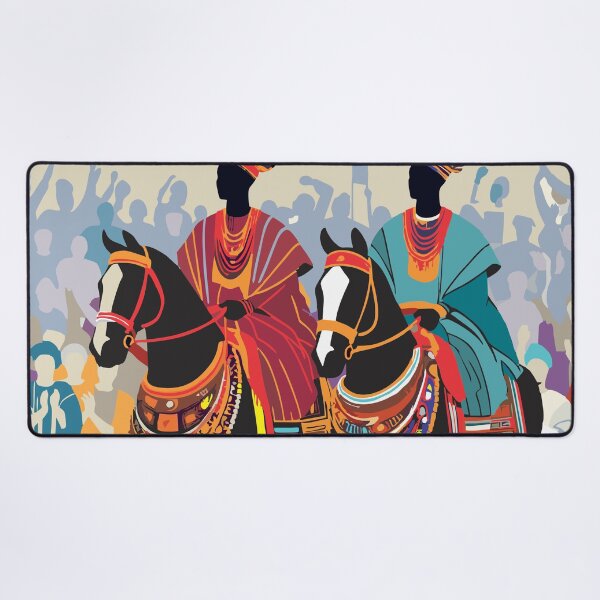 Item preview, African Ojude Oba Festival Art designed and sold by Henriz Creative.