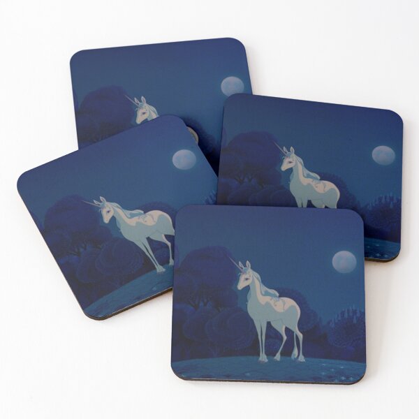 Item preview, The Last Unicorn: The Unicorn in Moonlight Movie Still designed and sold by Official The Last Unicorn Shop.