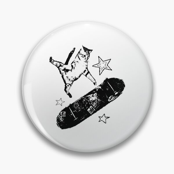 Item preview, Skateboard Cat Y2K designed and sold by rcgela.