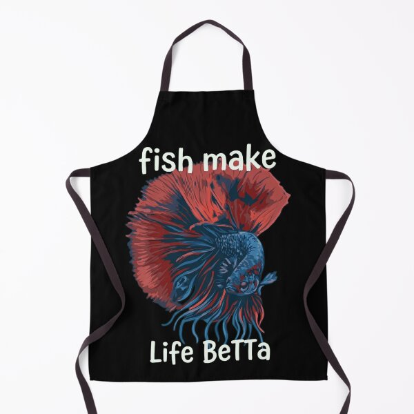 Item preview, Fish Make Life Betta - Funny Siamese Fighting Fish Pun designed and sold by haitrieuic96.