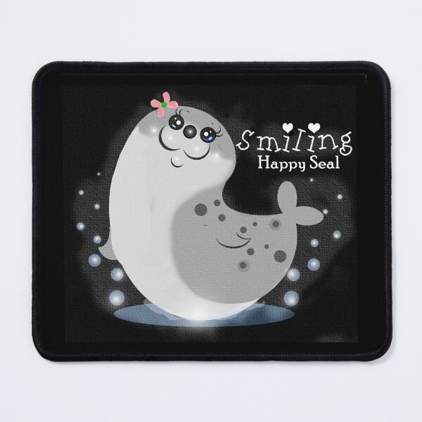 Item preview, Smiling Happy Seal  designed and sold by Shirley cute art .