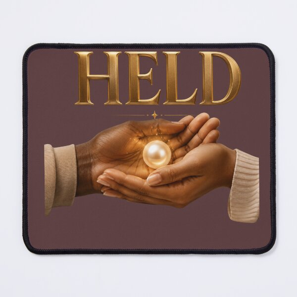 Item preview, Hold Love Gently, Romantic Candle Heart Hands, Soft Love Quote Gift designed and sold by JagrDesigns.