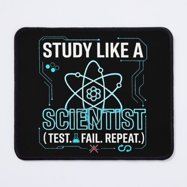 Item preview, Study Like a Scientist Funny Science Student designed and sold by Amr Darwish Graphic designer.