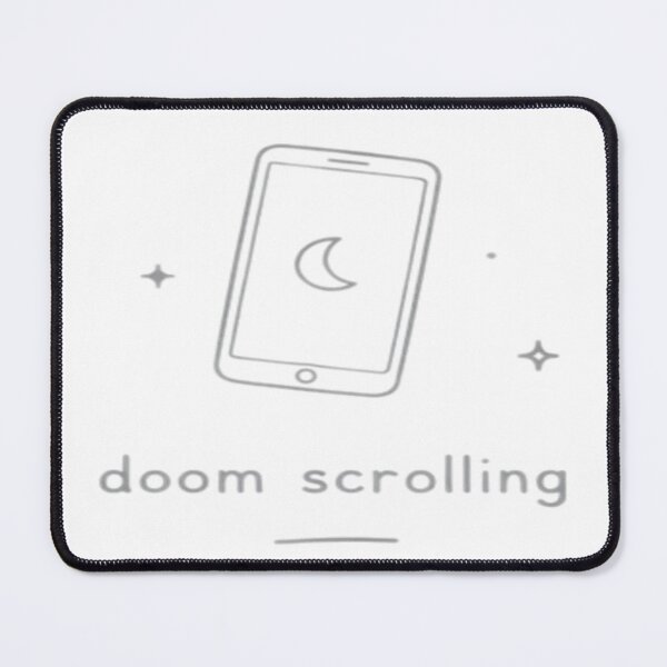 Item preview, Doom Scrolling – Minimalist Phone Aesthetic Design designed and sold by Velora Design .