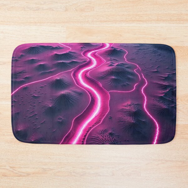 Item preview, Neon Pink River in Desert designed and sold by sneidere9dace.