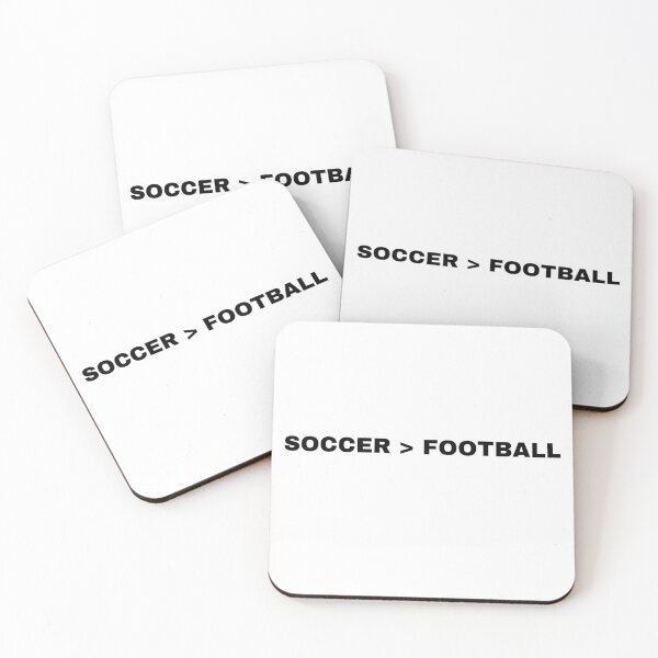 Item preview, soccer is better than football designed and sold by raffrasta.