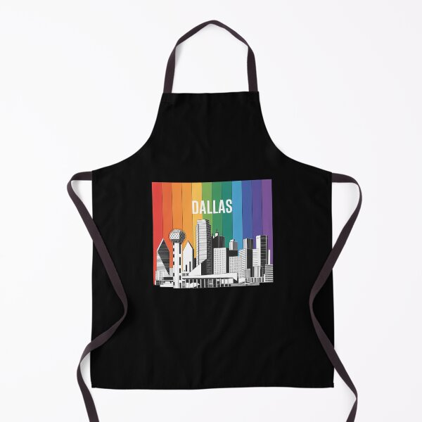 Item preview, Dallas Texas City Skyline LGBT Rainbow Flag Gay Pride designed and sold by sailorjessiArt.