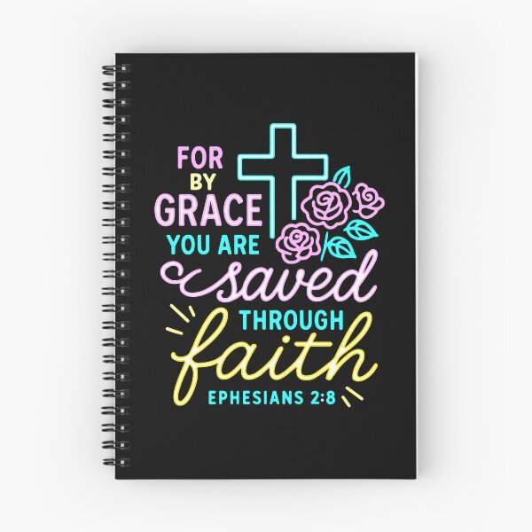 Item preview, Ephesians 2:8 For By Grace You Are Saved Through Faith designed and sold by plushism.