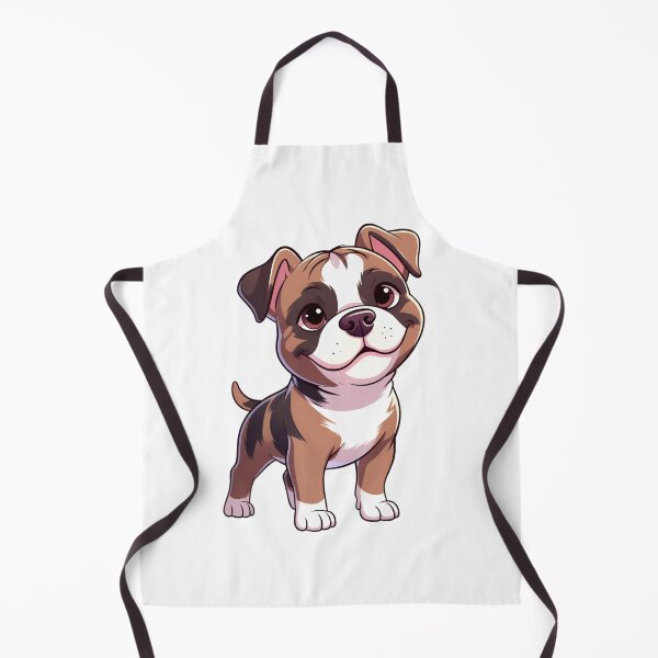 Item preview, Cute Cartoon Bulldog Puppy Sticker – Adorable Big Eyes Dog designed and sold by ExploreAura Studio.