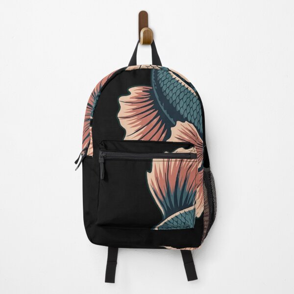 Item preview, Vintage Betta Fish Illustration - Retro Siamese Fighting Fish Art designed and sold by haitrieuic96.