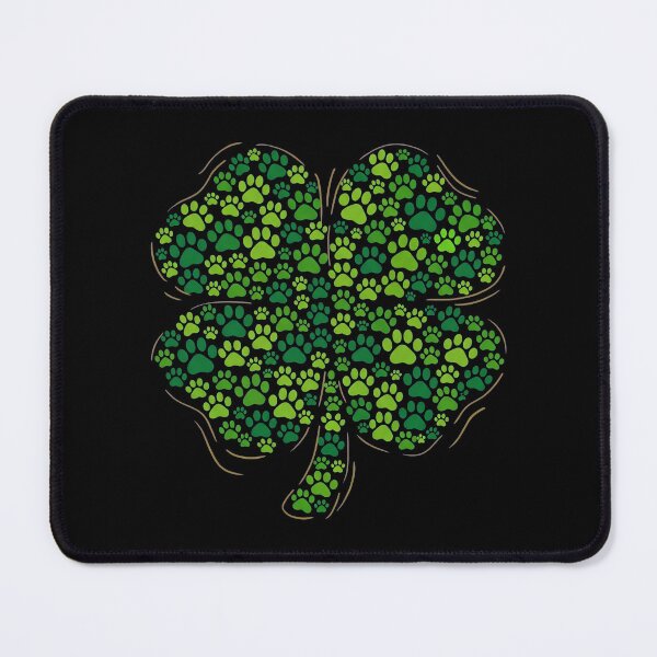 Item preview, Paw Print Shamrock Clover St. Patrick's Day designed and sold by OlyvieArt.