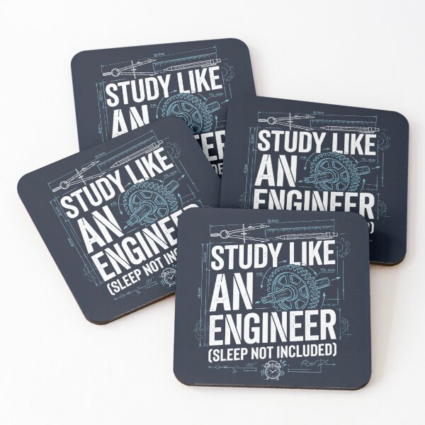 Item preview, Study Like an Engineer Shirt Funny Engineering Student Tee designed and sold by Amr Darwish Graphic designer.