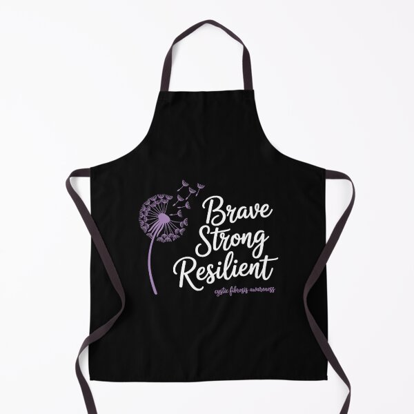 Item preview, Brave Strong Resilient Cystic Fibrosis Awareness designed and sold by sailorjessiArt.