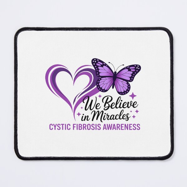 Item preview, Cystic Fibrosis AwarenessWe Believe In Miracles Cricut Sublimation designed and sold by sailorjessiArt.