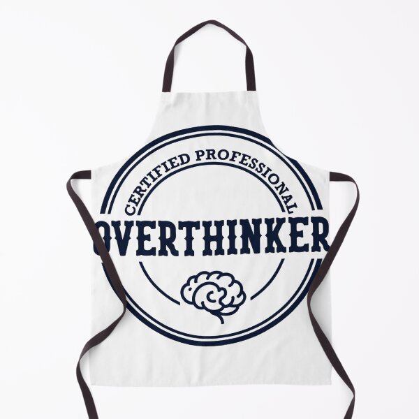 Item preview, Certified Professional Overthinker Funny Retro Office Stamp designed and sold by Yoshixv2.