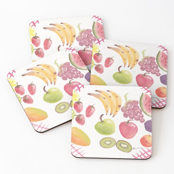 Item preview, Fruit Picnic designed and sold by Kirsten Robinson Art.