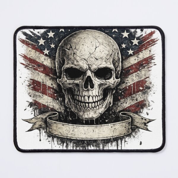 Item preview, Vintage USA Skull Patriotic Streetwear designed and sold by Ghost Of Chill.