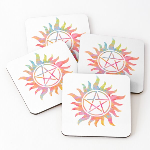 Item preview, Colorful SPN logo designed and sold by artsydenise.
