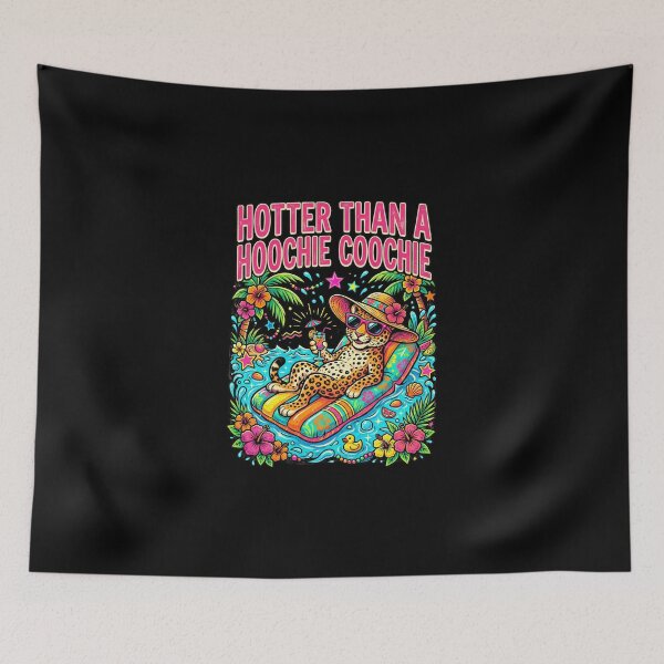 Item preview, Hotter Than A Hoochie Coochie Leopard Summer  designed and sold by dudelinart.