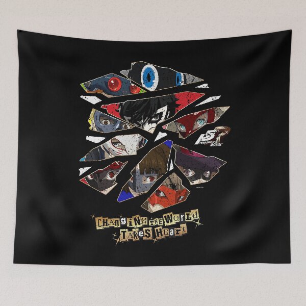 Item preview, ATLUSs Personas 5 Royal Changing the World Takes Heart designed and sold by EoraccoDesigns.