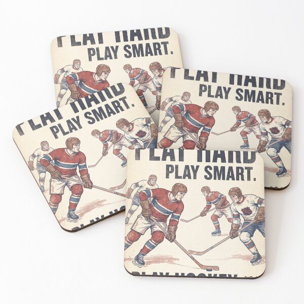 Item preview, Play Hard. Play Smart. Play Hockey designed and sold by Jandedan.