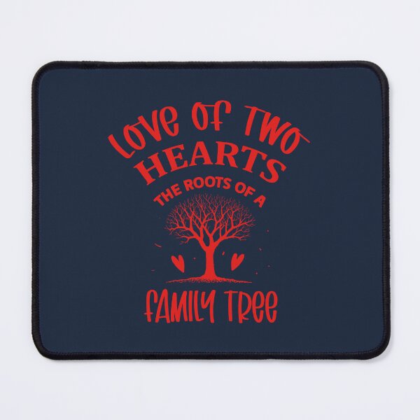 Item preview, Love of Two Hearts, The roots of a family tree begin designed and sold by niclothing.