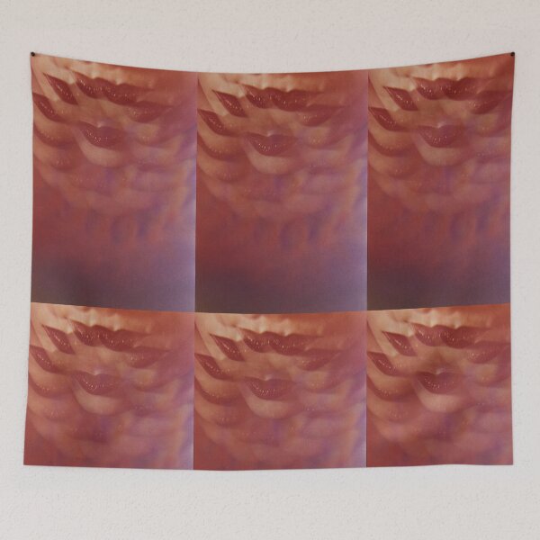 Item preview, Sensual red lips surrealist analog film print photograph designed and sold by edwardolive.