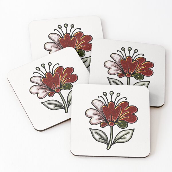 Item preview, The Lotus Path - The Bold Line - Metal Enamel Art designed and sold by The Bold Line Studio.