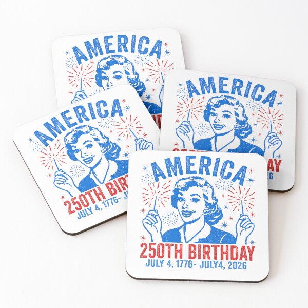 Item preview, Happy 250th Birthday America Fireworks Anniversary designed and sold by schoolofbullies.