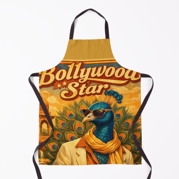 Artikelvorschau, Bollywood-Star-Pfau Vintage-Kunst aus Indien entworfen und verkauft von AuraloomAtelier.