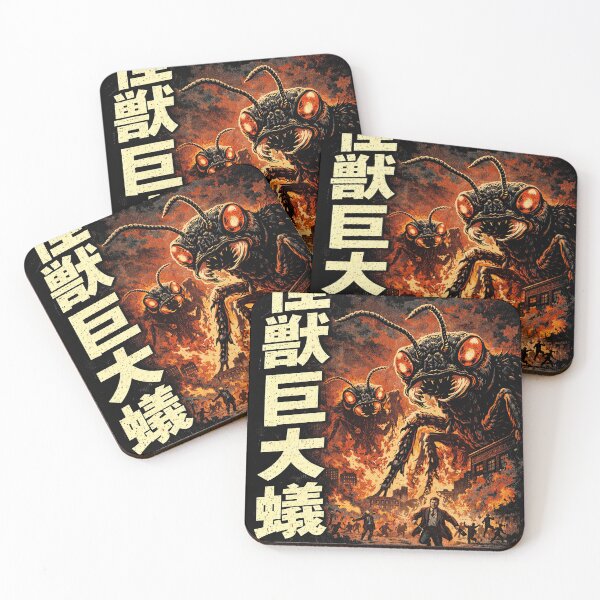 Item preview, Them 1954 Japanese Monster Poster designed and sold by Retr0Tshirts.