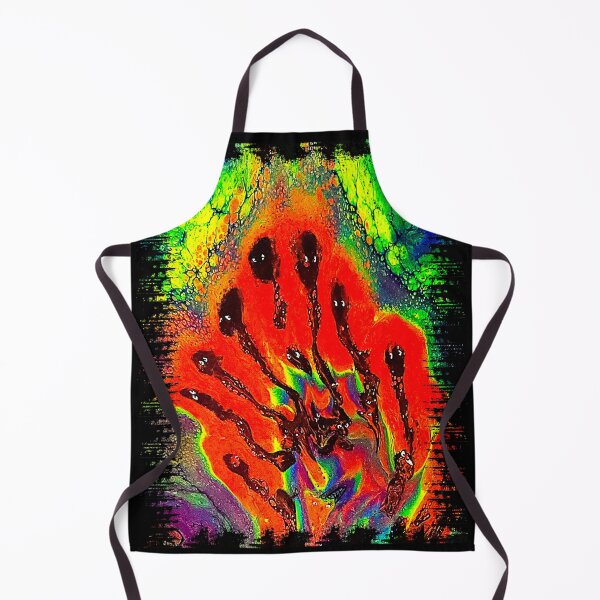 Item preview, The Watchers Original Acrylic Fluid Art by Phillip Tripp designed and sold by Cerafus.